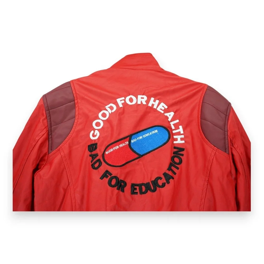 Akira Kaneda Anime Jacket | Good For‎ Health Bad For Education Capsule Coat XS